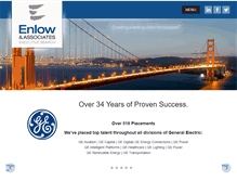 Tablet Screenshot of enlowinc.com